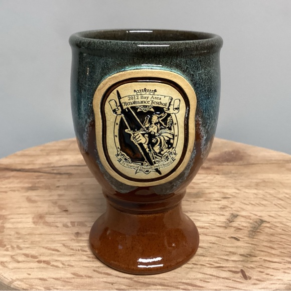 Ceramic Crafted 2012 Bay Area Renaissance Festival Goblin Mug - Excellent - Picture 3 of 13